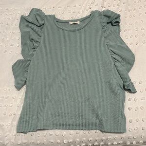 green womens top